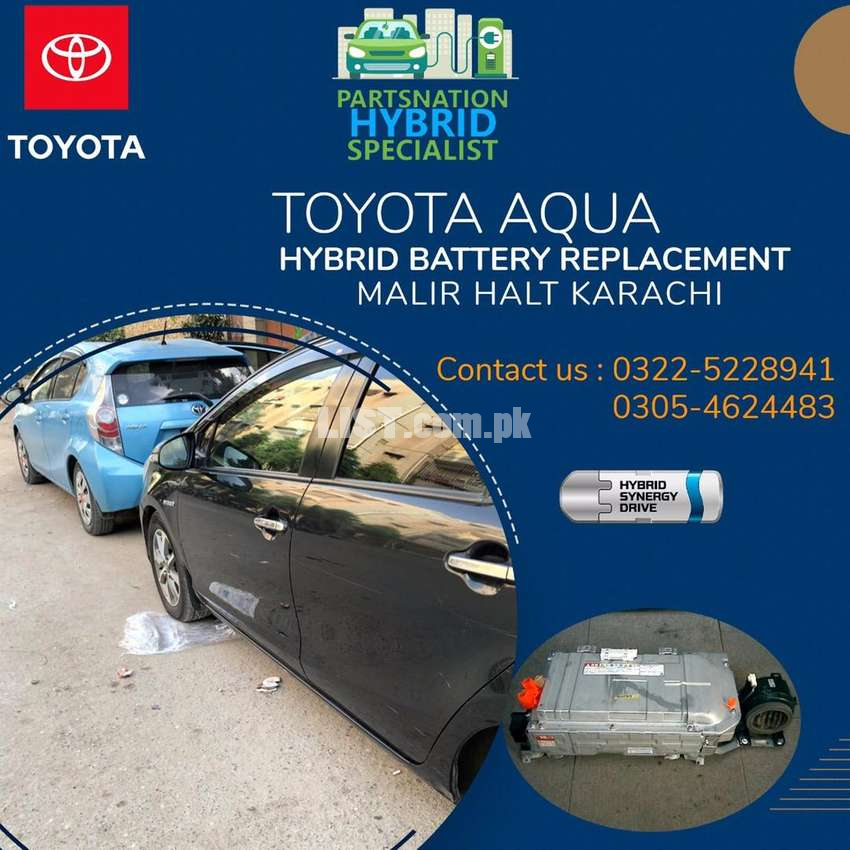 Toyota aqua hybrid battery
