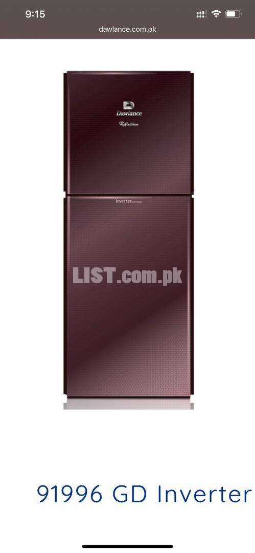 Dawlance refrigerator burgandi color