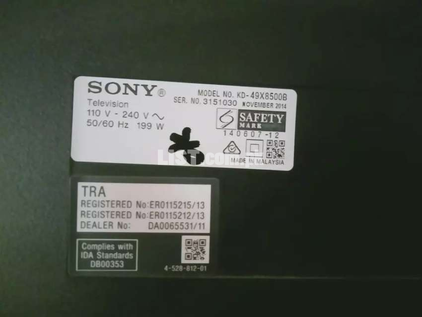 Sony led 49inch