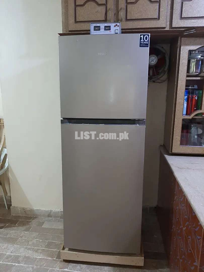 Haier Fridge very good condition full size with warranty 10 Years.