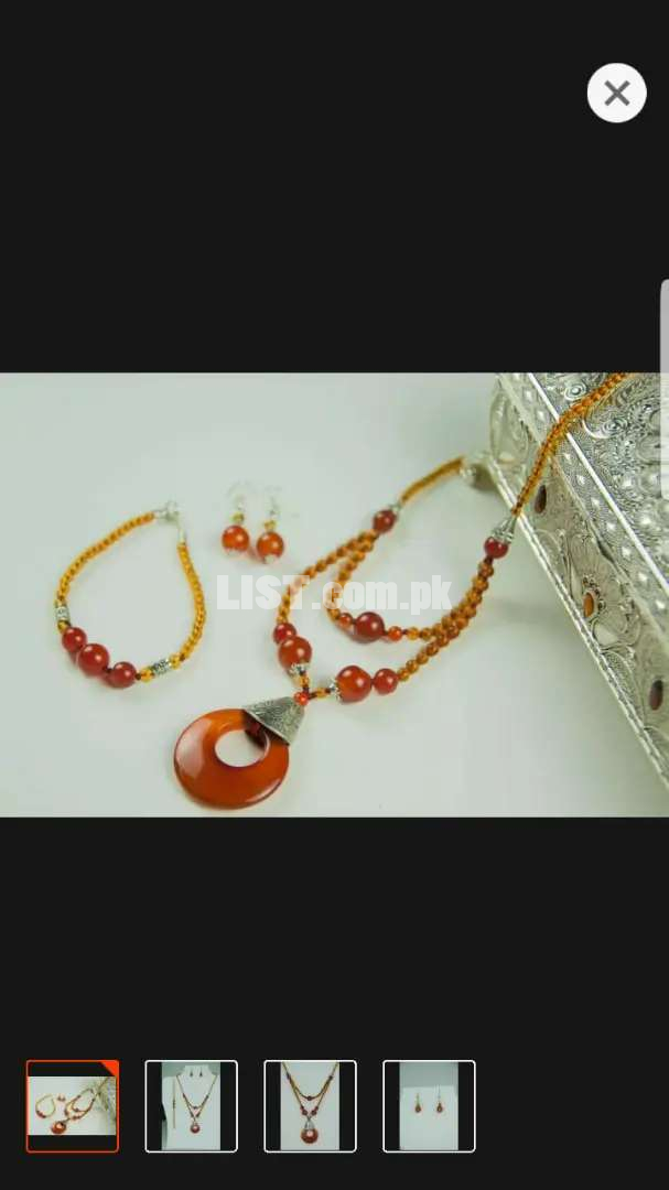 Handmade precious stones,gems beeded jewellery,turquoise nothern areas