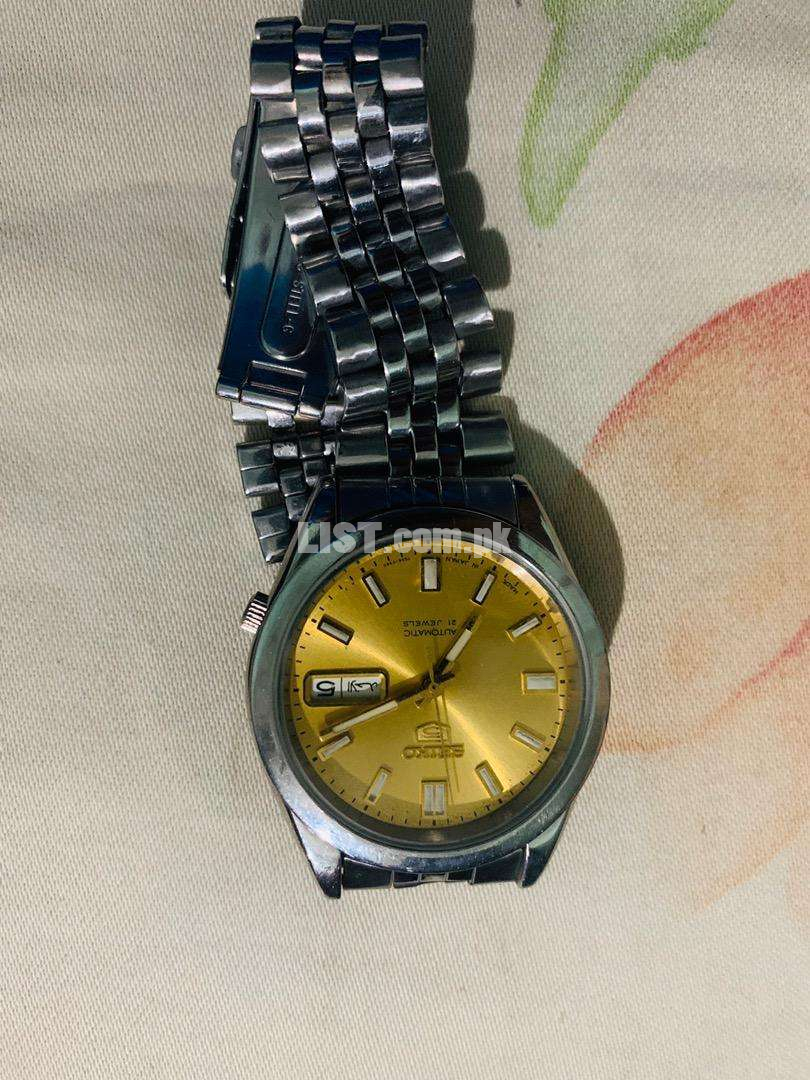 Seiko 5 latest model up for sale