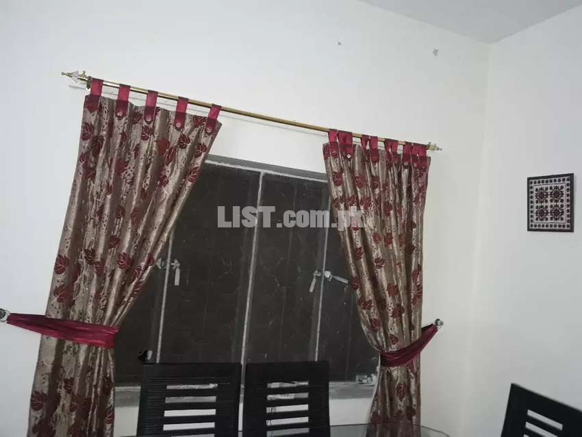 printed curtains with side loops.only serious buyers can contact
