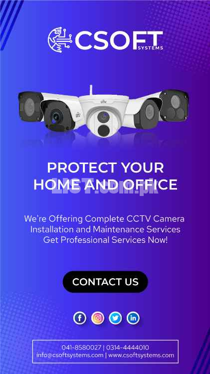 IP  CCTV Camera and PBX Exchange Services Installation
