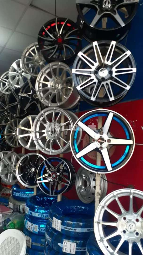 All Car's Ally Rims And Tyers Available