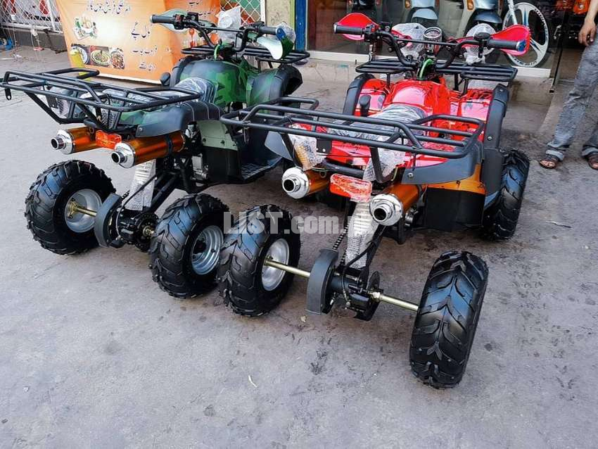 125 CC SHAKARI jeep LED QUAD ATV zero meter bike for sell