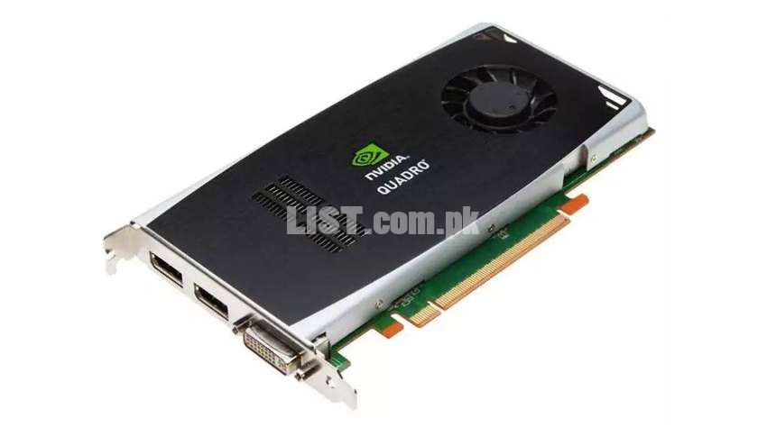 NVIDIA Quadro FX1800 768 MB GDDR3 192 Bit HD Gaming GPU Graphic Card