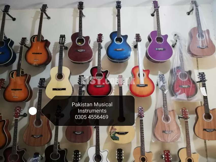 Professional Acoustic Guitars (Dlivery Also available)2 years warranty