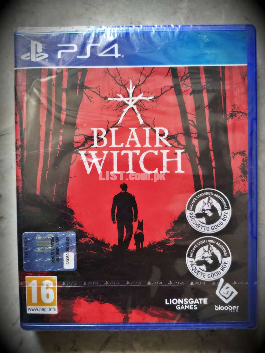 Blair witch ps4 playstation 4