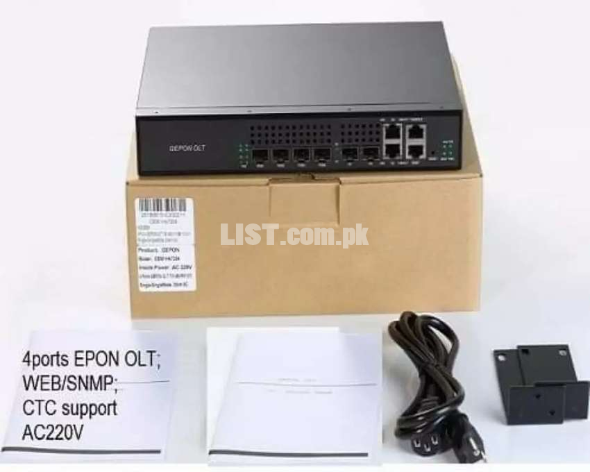 E-PON OLT new price lowest in Pakistan 55,000