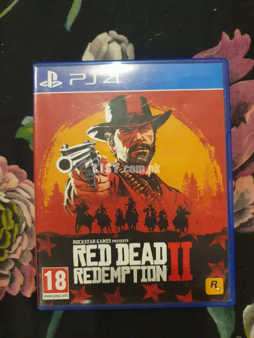red dead redemption 2 ps4. mint condition