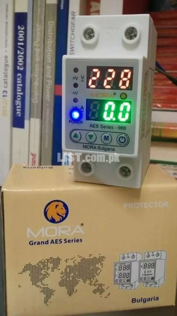 Single Phase Volts & Ampares (40A) Protectors