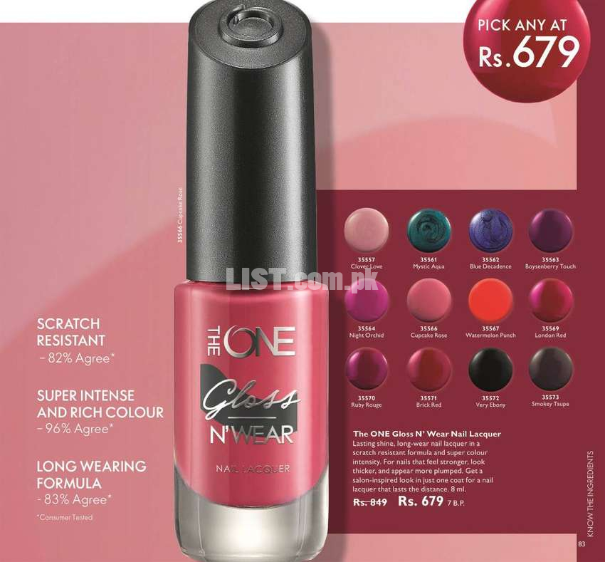 Oriflame beauty products sale