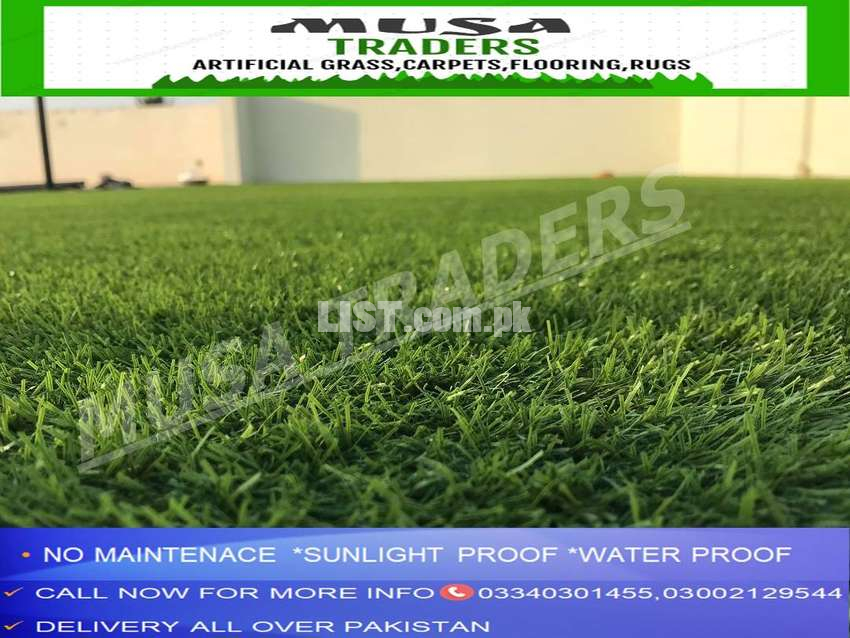 For decoring restaurants offices lawns use artificial grass