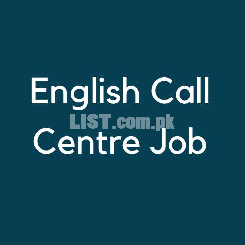 English Call Center Representative