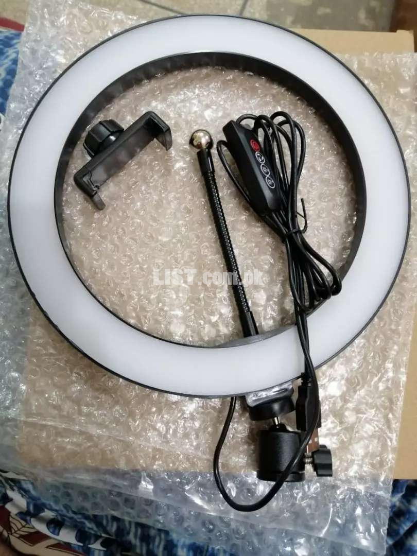 26cm,20cm ring light with mobile holder