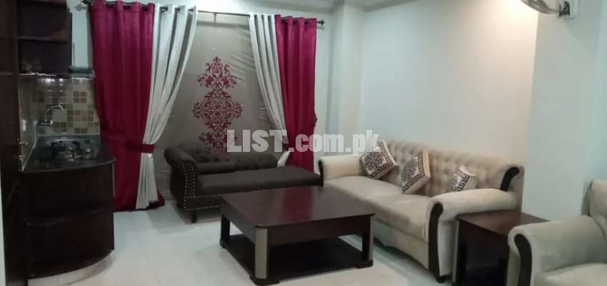 One bedroom  furnished  flat for rent  in bharia town phase 4..5