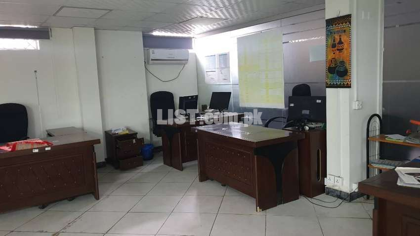 FURNISHED OFFICE FOR RENT IN BLUE AREA FAZAL UL HAQ ROAD
