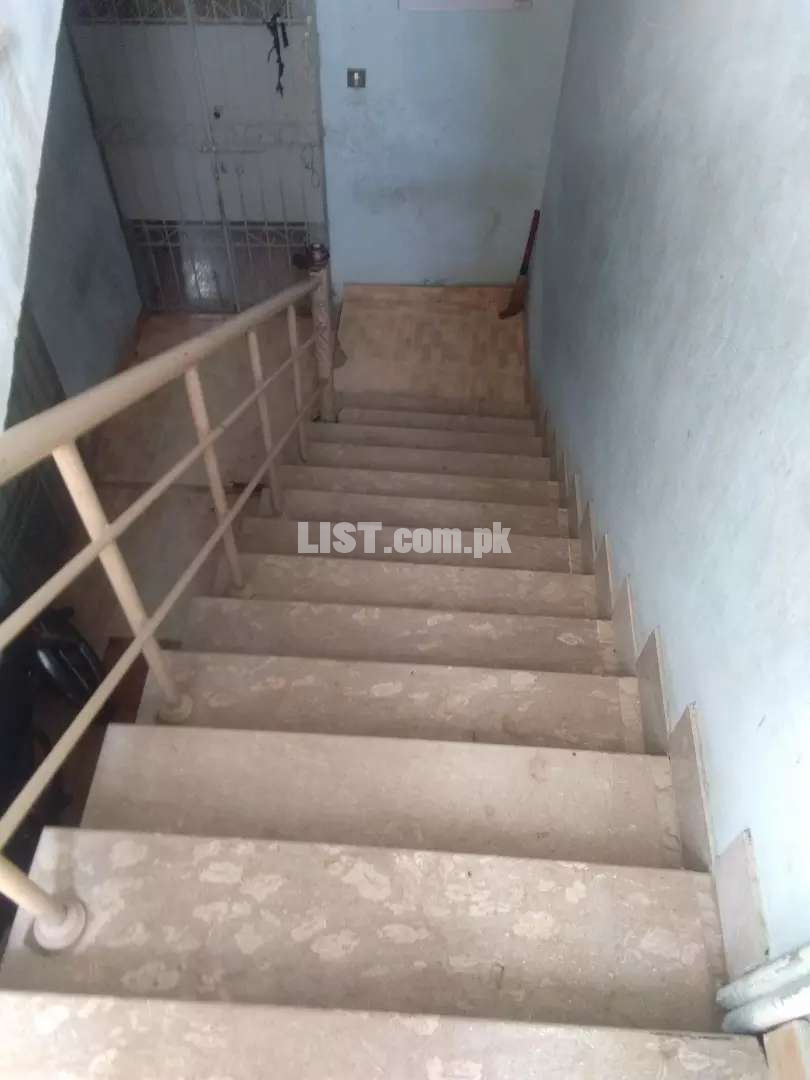 First floor portion at Nazimabad 5 near Bara Madan back Bilal Backery