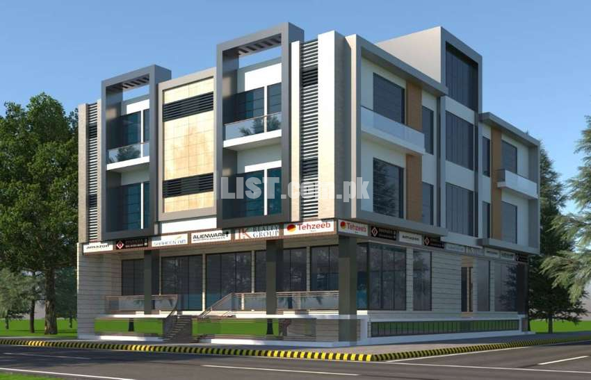 Beautifully Designed Flats on 20% down-Payment (660,000/-) B-17 ,ISB.