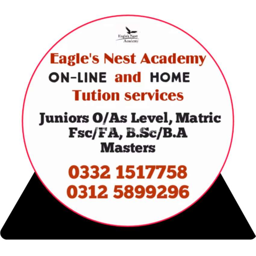 Tutors Available (Online/Home)