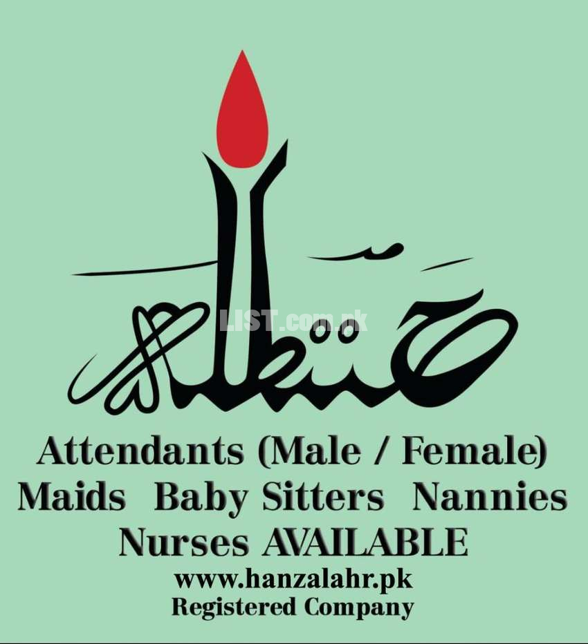 Provide best maid for patient elder care attendant nurse baby sitter.