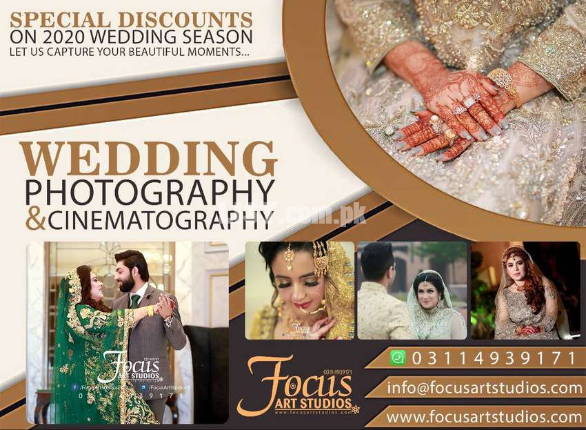 Professional wedding photography and cinematography services in Lahore