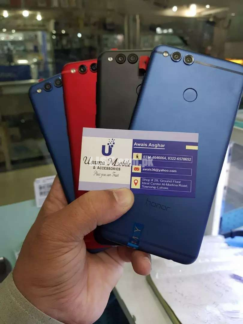 Huawei honor 7X 64gb 4gbram all colors available red blue black USAMA