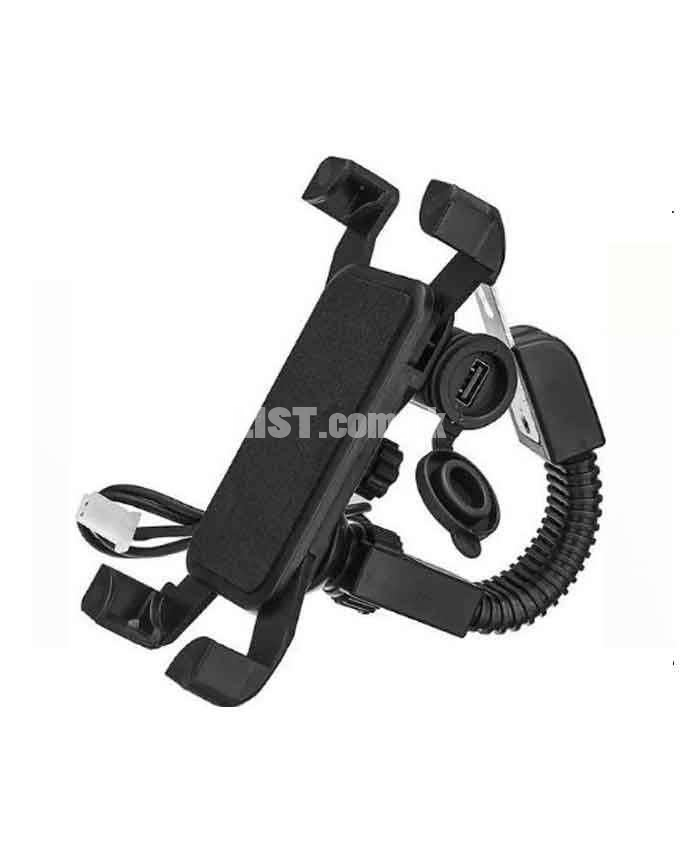 Universal Mobile Bike Holder With Charger