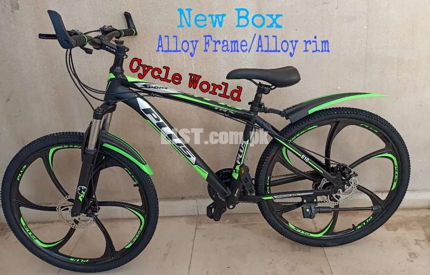 Imported Branded Bicycles Only New
