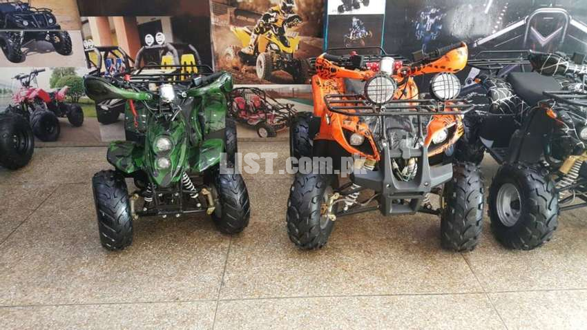 2 kids sitting capacity Jeep quad atv bike for sell delivery all pak