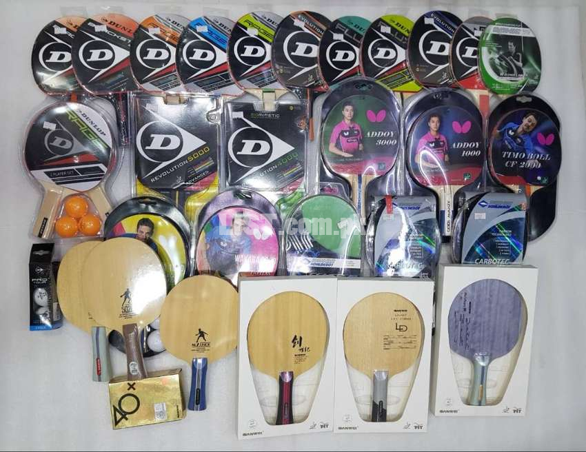Table tennis racket range