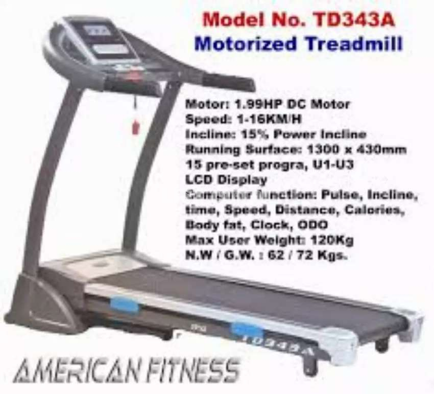 Gym & fitness auto jogging machine - treadmill american fitness