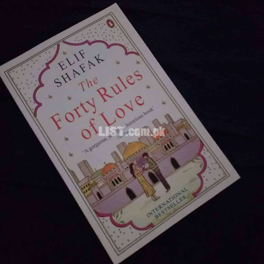 Let's read Forty rules of love recommended by imrankhan.pti .600 Rup