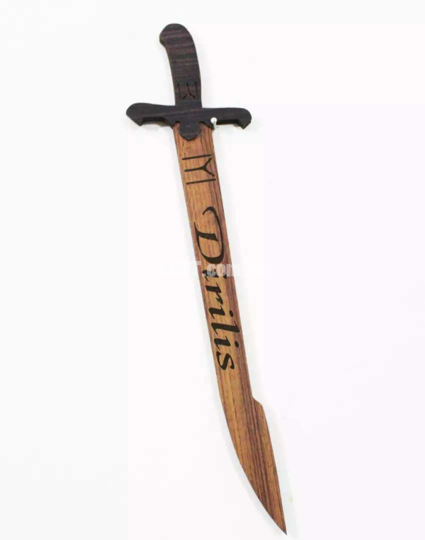 Ertugrul  wooden sword &Turgut Alp decorative wooden axe for kids