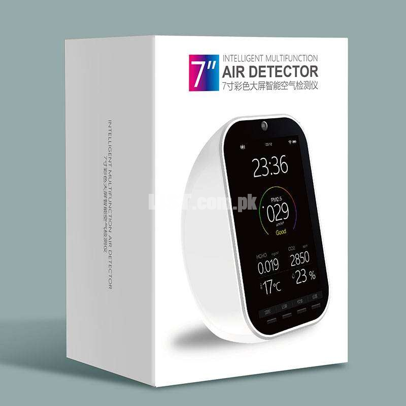 Indoor Multi function CO2/ PM2.5/ HCHO Air Quality Monitor in Pakistan