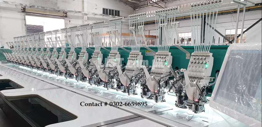 Multihead Sequin Embroidery Machines