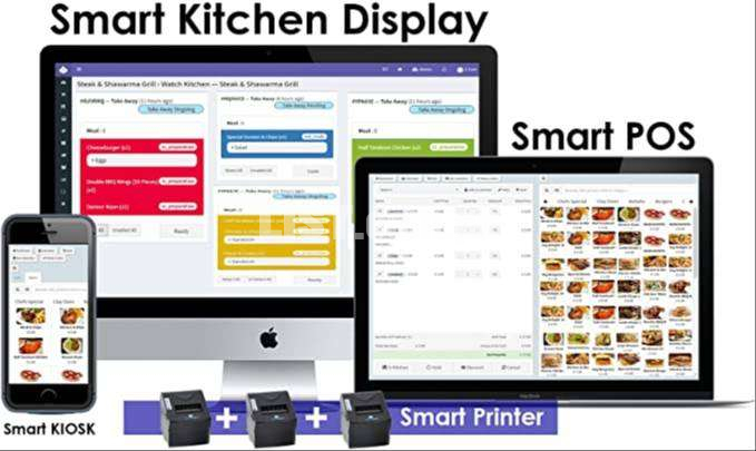 Restaurant - Fast Food - Pizza Outlet Software With other equipments