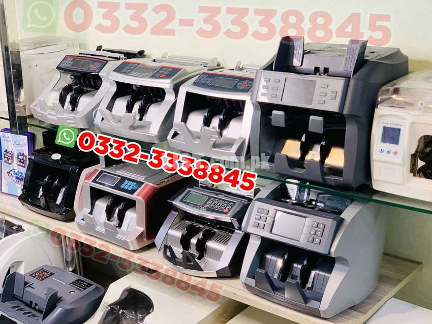 cash currency note counting machine with fake note detection only17500
