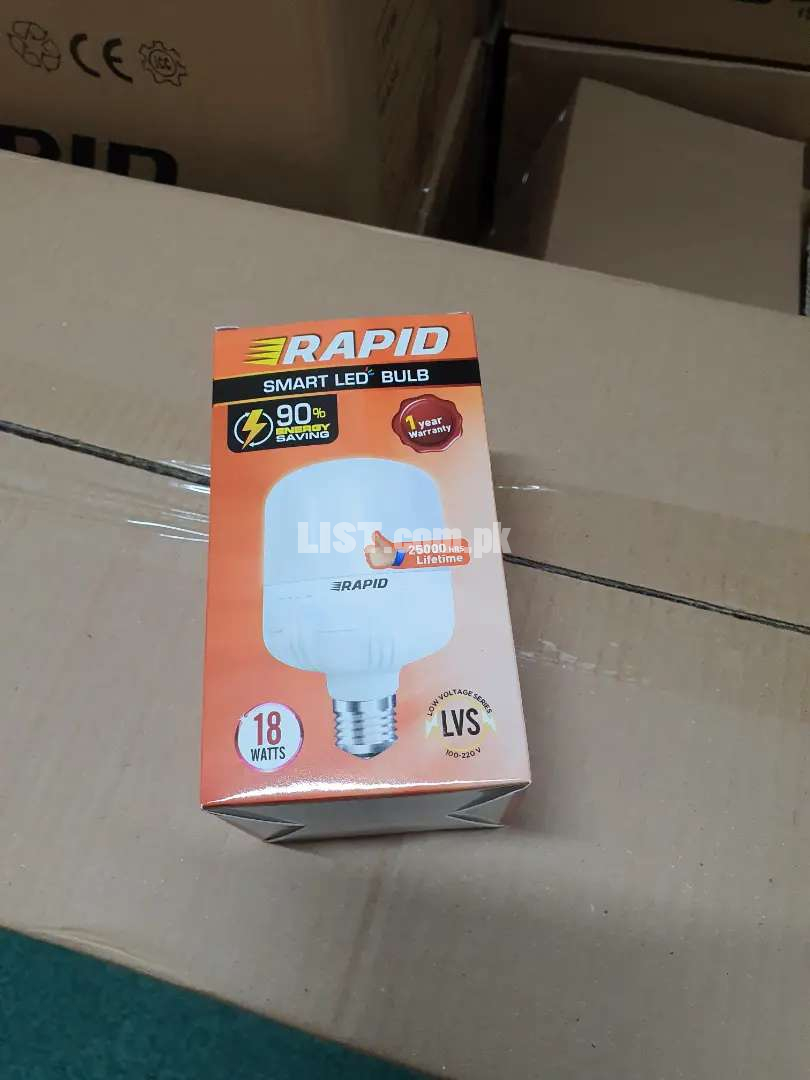 LED BULB 18W Rs 165/=  PROMOTION contact us...
