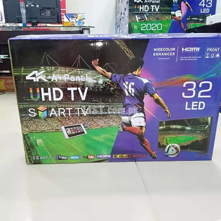 Samsung box pack 32" smart WiFi supported Led TV simple also available