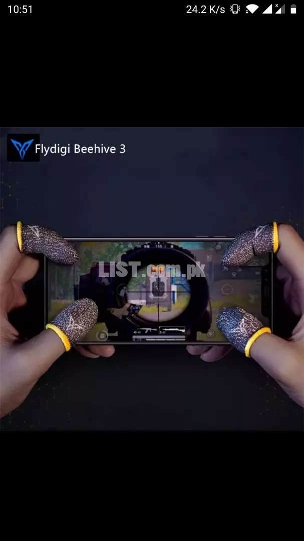 Thumb gloves for mobile games pubg