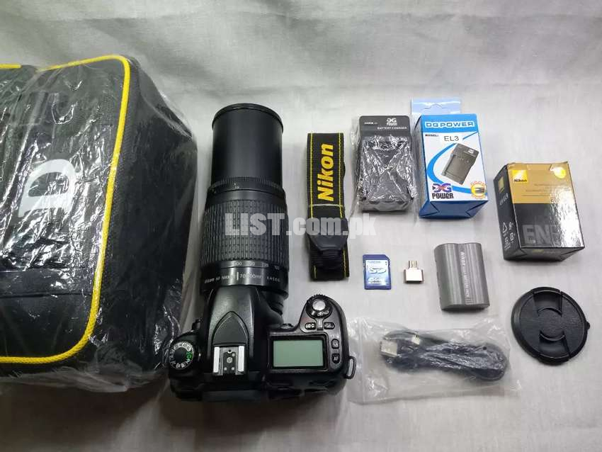 New nikon d80 70-300 lens urgent sale