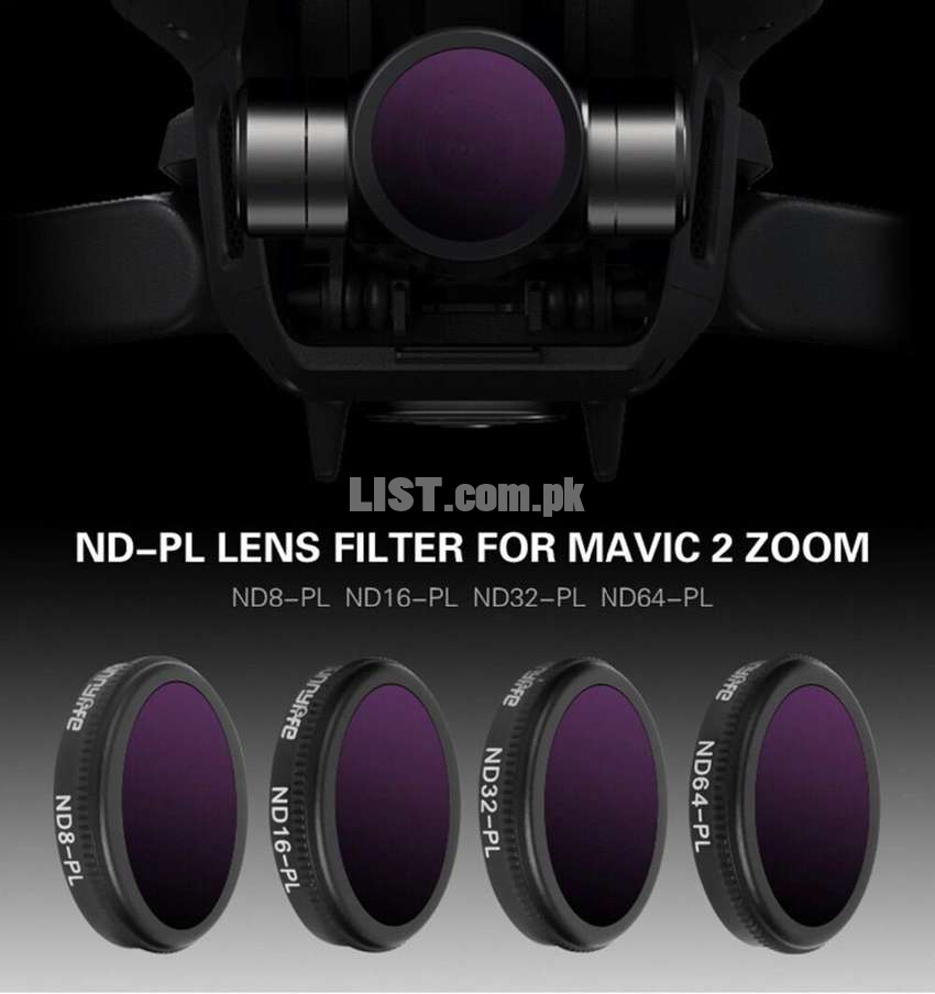 Mavic 2 zoom ND filters