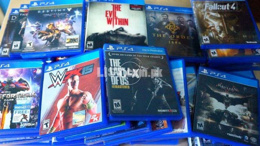 Ps4 Games Available on Rent.