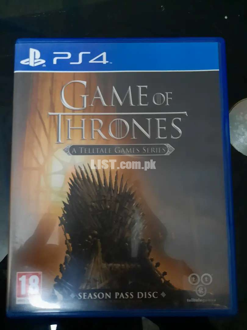 Game of Thrones PS4 game