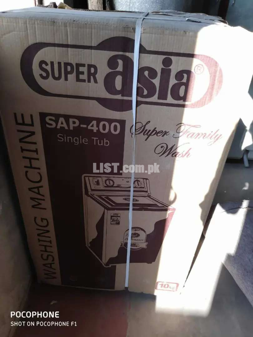 Super Asia SAP 400 New Machine in Old Price