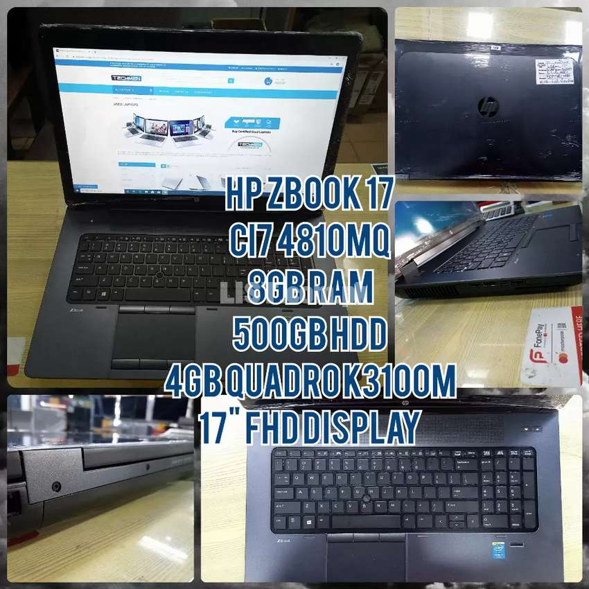 Hp zbook 17 G2 Core i7 Workstation Laptop