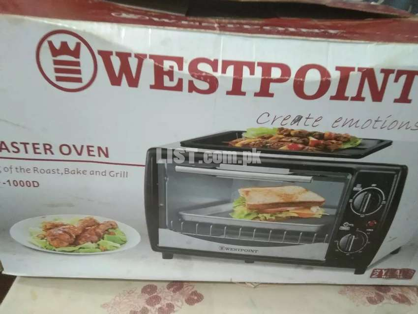 West point ka toaster oven