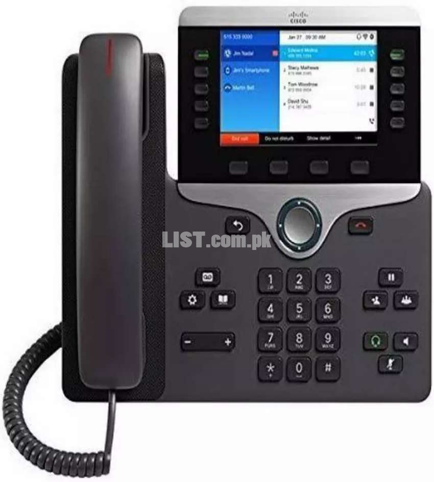 Cisco (IP Phones) 8861 (Latest) Color Lcd, IP Phone Sip/SCCP